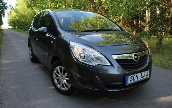 Opel Meriva cena 22900 przebieg: 134675, rok produkcji 2010 z Łęczyca małe 667